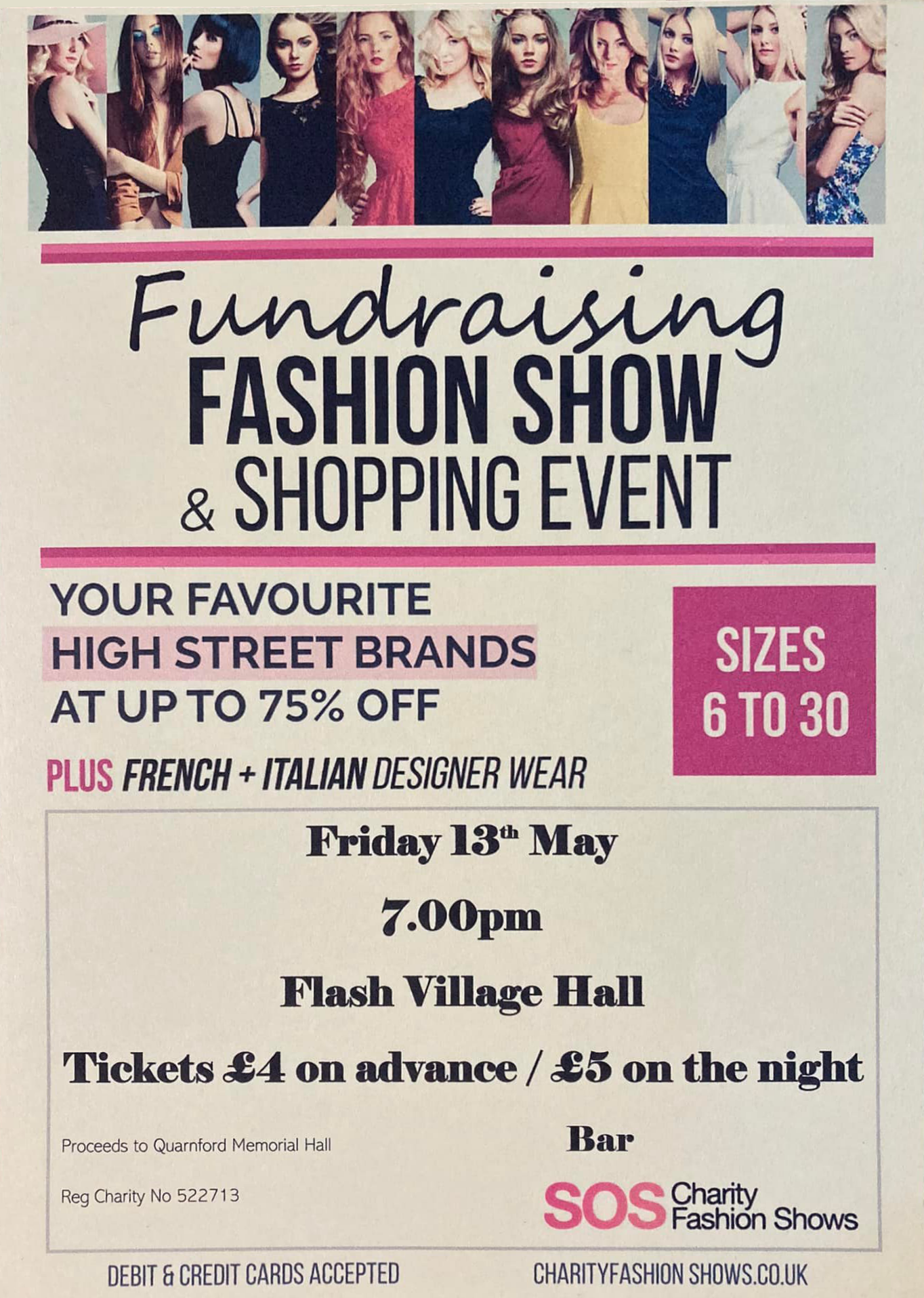 Flash Village Hall Fashion Show 2022