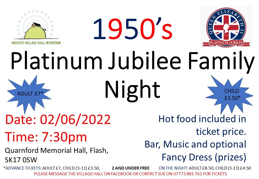 Platinum Jubilee and 1950's Party!!!