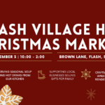Flash Village Hall Christmas Markets ***Postponed due to weather. NEW DATE 5TH DECEMBER 6-8***