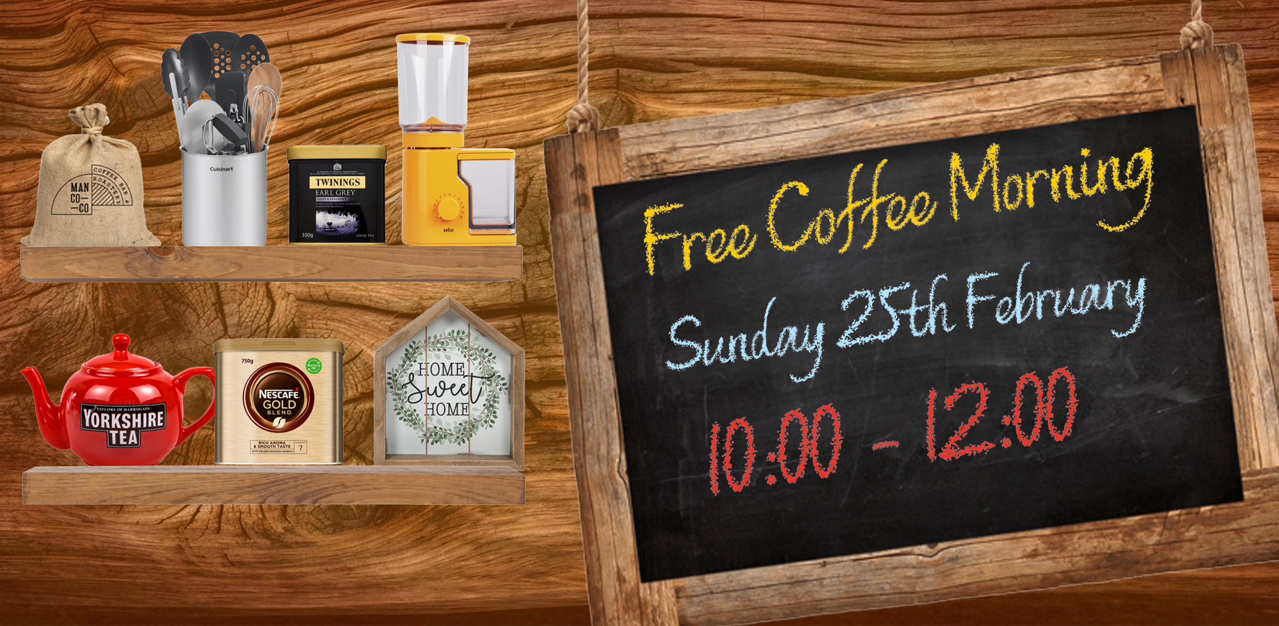 Free coffee morning