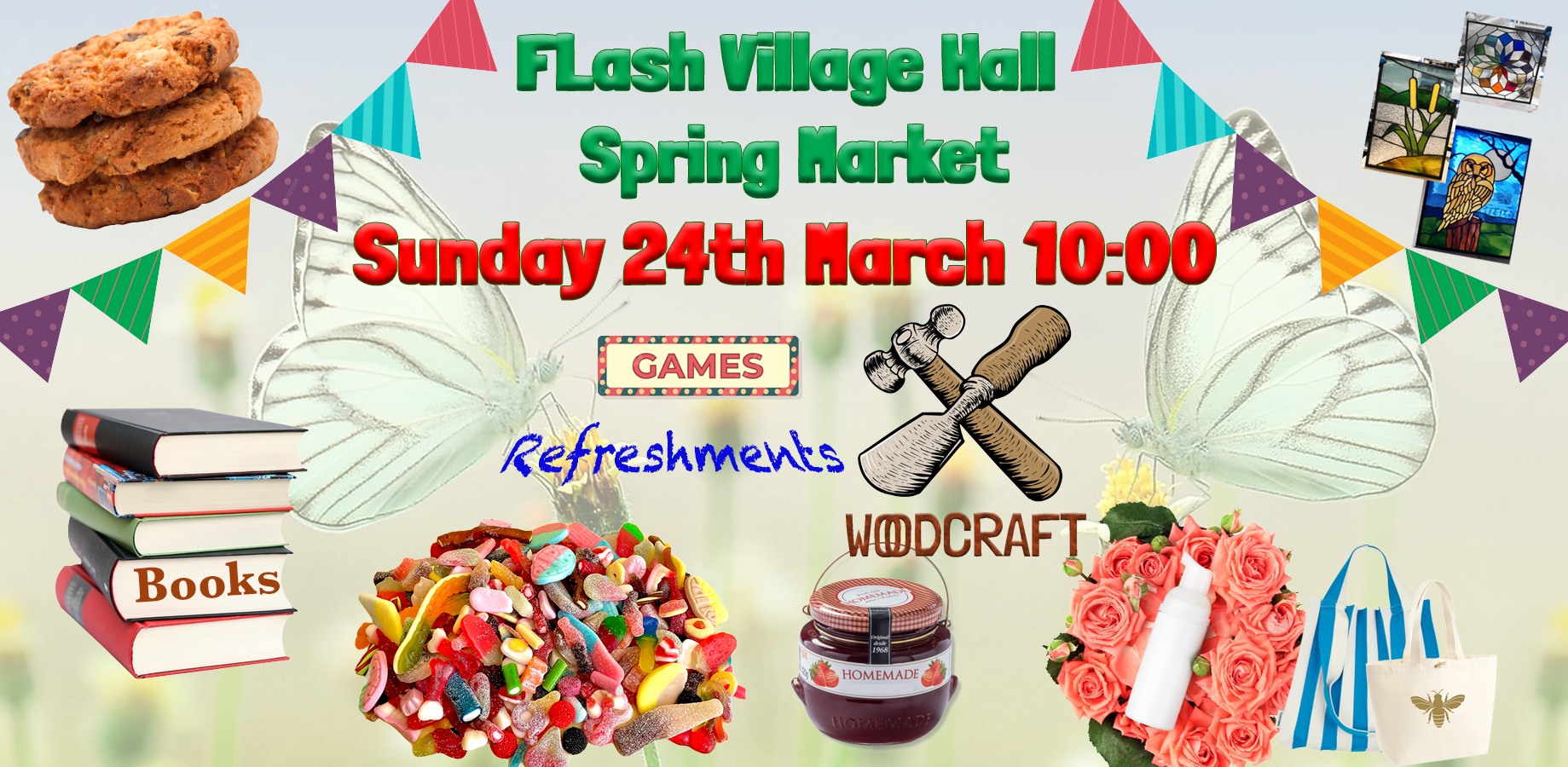 Flash Village Hall Spring Market