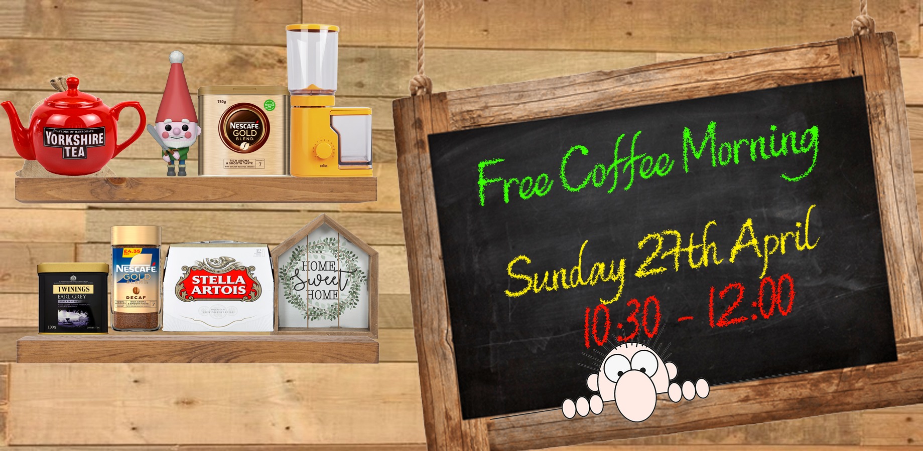 Free coffee morning